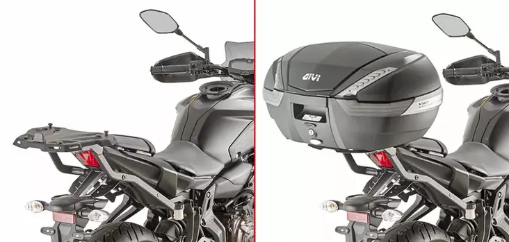 Givi toppboxrack för Monokey eller Monolockväskor MT-07 2018- - MC Väskhållare - 322-2140FZ - 1