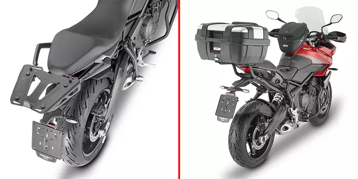 Givi M/RACK S/ARMS TRIUMP.TIGER SPORT 660 22 - MC Väskhållare - 322-6421FZ - 1