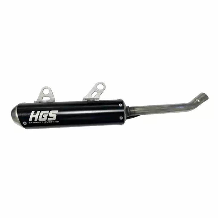 HGS Ljuddämpare 2T Racing KTM65 TC65 MC65 16-23 Svart - Mototrade ljuddämpare - 460-XT-616-SSZ - 1